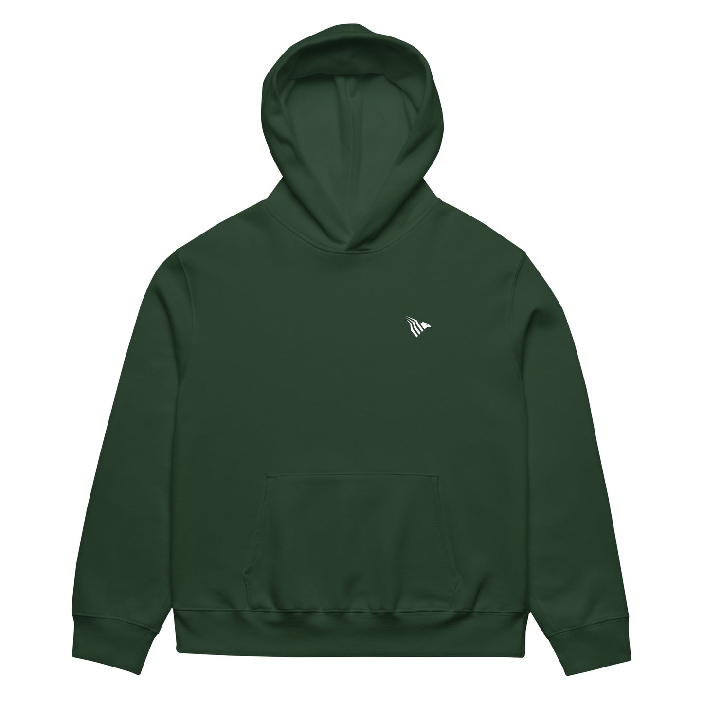 Premium cotton green hoodie with mindset design