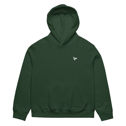 Premium cotton green hoodie with mindset design