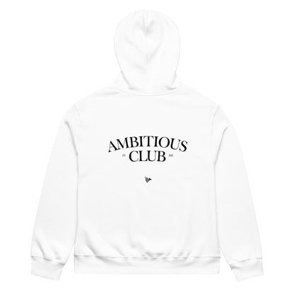 Ambition and growth inspired quote hoodie
