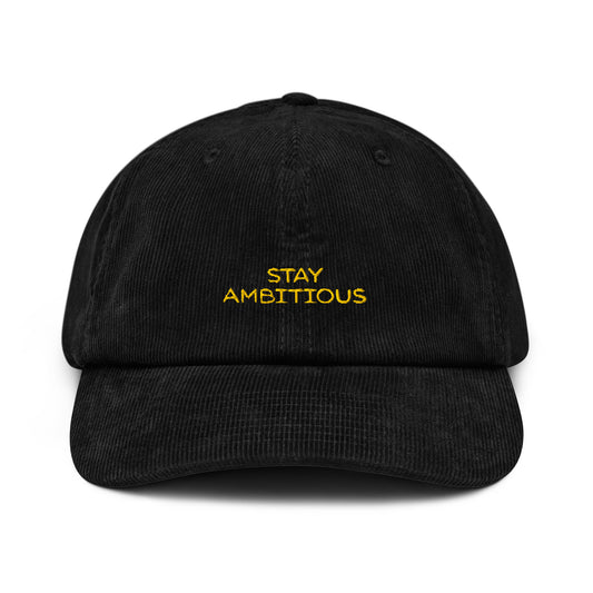 Hat with ambition philosophy
