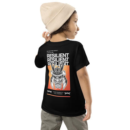 Inspirational message t-shirt for ambitious toddler